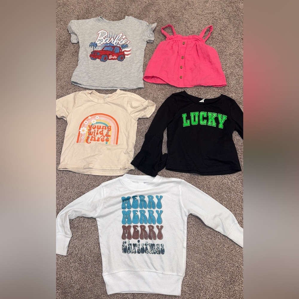 Lucky Black Kids Long Sleeve Top